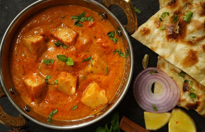 dinner chapathi naan paneer_masala sri manakula vinayagar catering service